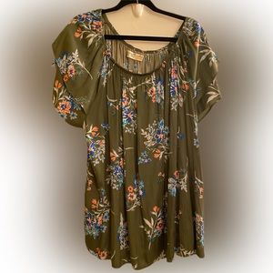 Tera & Sky Floral Blouse